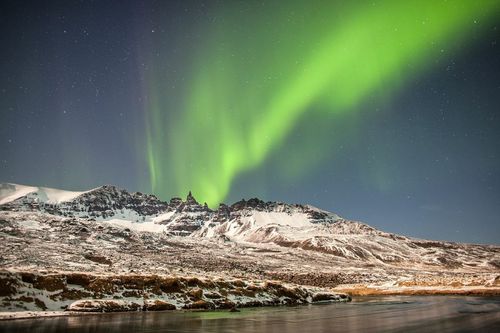 Aurora Reykjavík is a northern light center located close to Reykjavík harbor. It is open all year from 09-21 every day. http://t.co/S0PhKtTPmv