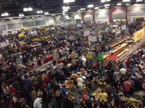 Crossroads of the West Gun Shows has gun shows in the states of Arizona, California, Nevada, and Utah.