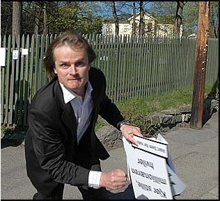 Investor, klimaagnostiker og medieoffer. Men ikke nødvendigvis i den rekkefølgen. Parodikonto.