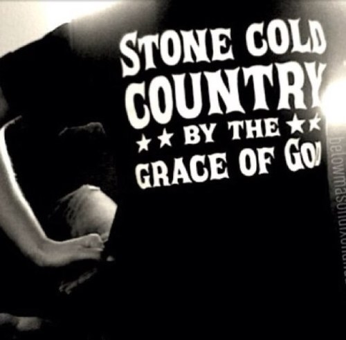 Sugar and spice and everything nice. Stone cold country by the grace of God.