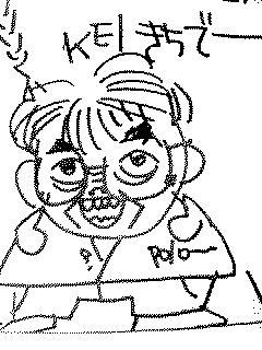 元FSF。似顔絵は、むーきち画伯作。