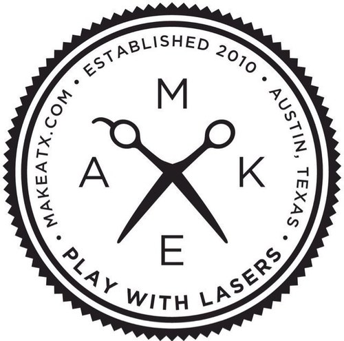 MakeATX is a membership-based digital fabrication workshop where creative types can pursue diverse interests and activities independently. we have lasers!