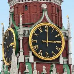 Напоминаем время Московское каждый час