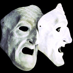 Prosopon Theatre create mask theatre performances and workshops.
Prosopon is the ancient Greek name for mask or the self-manifestation of an individual.