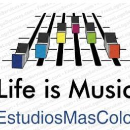 La Mejor Musica con Nosotros, Somos EstudiosMasColor! Compartenos siguenos!