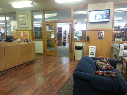 Siena Heights University Library located in Sacred Heart Hall on Main Campus in Adrian, MI.