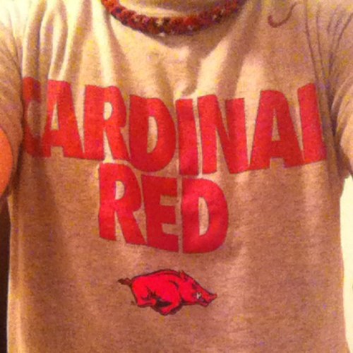 Die hard Razorback! Kinesiology major at the U of A!