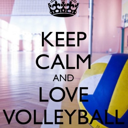 I love volleyball. Period.