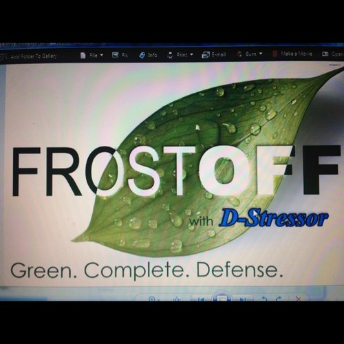 The green, complete defense against frost protection.