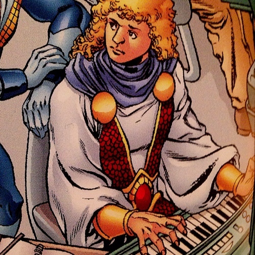 I sing anyway.

[Teen Titans member.]
