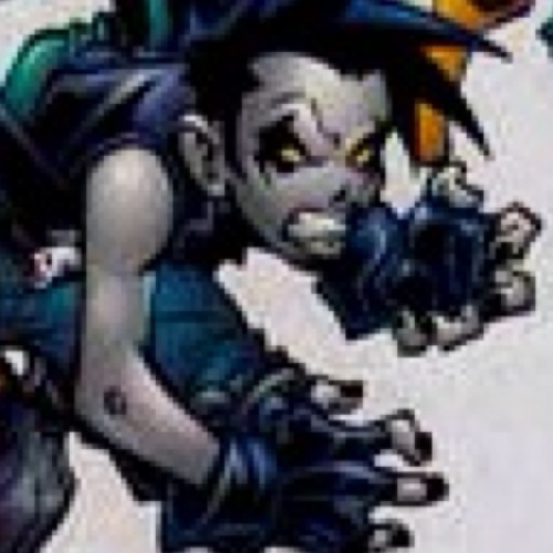 What's the matter? Ya never seen an archbishop regenerate himself from his own blood before?

[Young Justice member.]