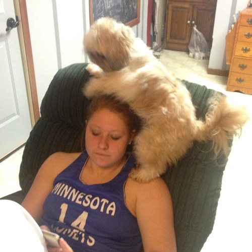 Pictures of things on my sister.