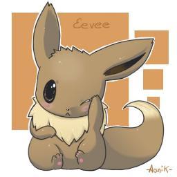 -waves- hello~ just an Eeevee being all cute and stuff  part of the Eeveelution -male- -Level:15-