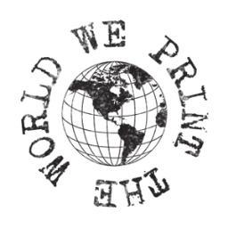 weprinttheworld's profile picture. Direct digital, screen printing & design studios.