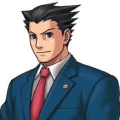 Phoenix Wright here. Thats right the Spiked Hair Lawyer, that will be for hire anytime. Your Ace Attorney fighting for whats right. Justice. #AceAttorney