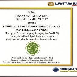 Cukup Dengan DP 3.5 Juta Anda Telah Terdaftar Menjadi Calon Jamaah Umroh (DP 5 juta u/Haji Plus) sisanya bisa di cicil pin BB : 2823BDA1 / 2A82E83E