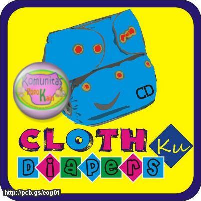 ClothDiapersKu's profile picture. Jual berbagai merk cloth diaper (clodi) antara lain pempem, bebibum, zigie zag, minikinizz, cluebebe, bee, iconic kids