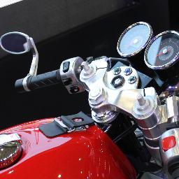 This is the twitter handle of the legendary Royal Enfield Continental GT, Cafe racer motorcycle