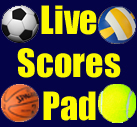 Fast & Easy Live Scores of Football/Soccer, Basketball, Tennis, Volleyball, Cricket, Baseball, Handball, Rugby Union, Hockey, American Football.