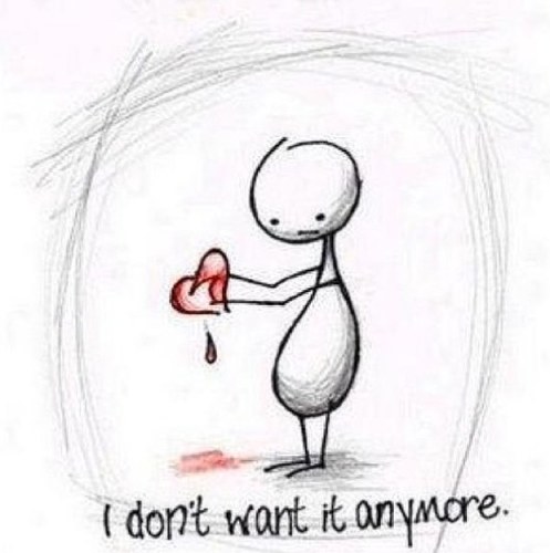 what are you suppose to dowhen everyone gives up on you and you're left alone. Will this pain ever stop or do i have to end it  myself?
