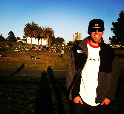 California born and raised. Phil 4:13. I'm living for the present and the future don't exist.