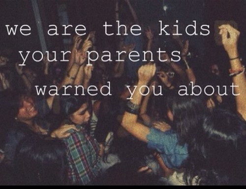 I'm just like every other teen. Love to drink with my friends. Chill to some Fall Out Boy and Greenday. Haters can SMD!