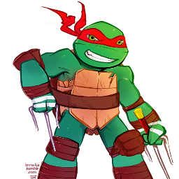 Hi ,I'm Raphael ! Hot-head with double sais ! Don't ya mess with my brothers !  #Single #Rp , sometime #RL