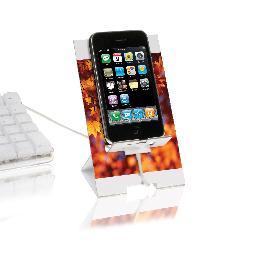Gdock is the unique desktop billboard that delivers big messages, combines the functionality  multi-purpose phone stand with large advertising space.
