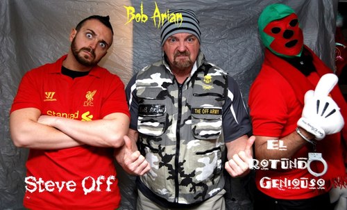 Official Twitter of THE GUN SHOW starring Pro Wrestler Steve Off, El Rotundo Geniouso, and many more! http://t.co/6qmWdZZksI http://t.co/UFwUvJp2w9