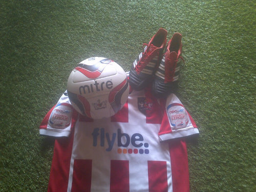 Kit lady for Exeter City Football Club. Love it!! Supporting my daughter in her quest for dressage success!
