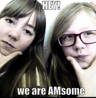 Hey, we are 2 girls from Holland and were gonna cover some english songs in Netherlands! xx