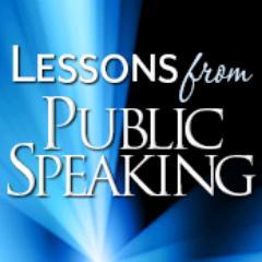 What have you learned, or pass on, about becoming a successful public speaker?