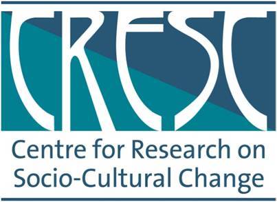The Centre for Research on Socio-Cultural Change (CRESC) is a joint initiative between The University of Manchester and The Open University.