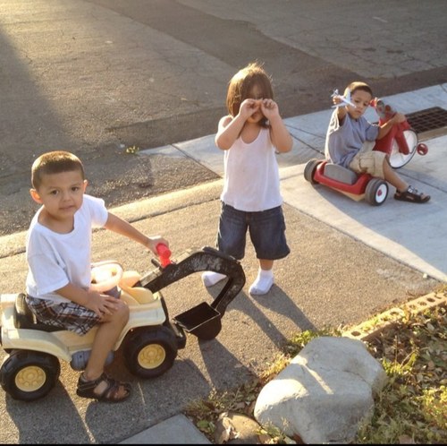 l love my kids. They keep me out of trouble & I (TRY) to keep them out of trouble all 6 of them sometimes easier said then done.