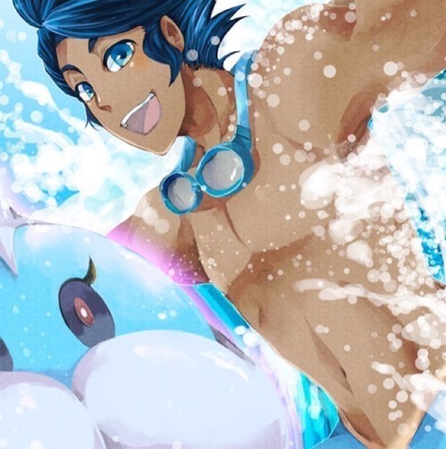 Sup im marlon I'm the gym leader Humilau City....Stay calm and ride the tide~ #Parody #RP #multiverse #WaterUser