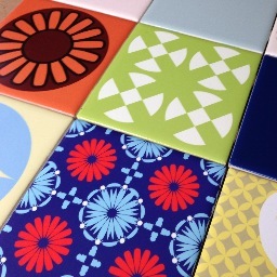OscarAndIzzy's profile picture. Bold, colorful, retro tiles. Making homes statement pieces.