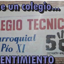 desde chico yo quise ser, estudiante del parroquial.
ahora que estoy o estuve adentro, no me arrepiento, y soy Feliz.. SEGUINOOS..!!!