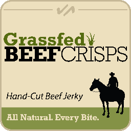 Locally sourced (across various regions), 100% grassfed beef 'Crisps.' Humanely raised on open pasture, with no preservatives or sugars.