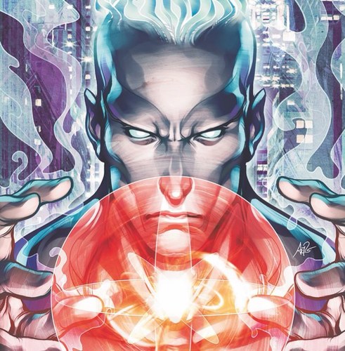 Im basically a nuclear bomb walking. My name is Captain Atom. Also known as The Nuclear Man. My powers are incredible. #JLA #NuclearMan #New52