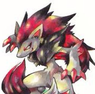 Zoroark.. Moves: Double team, shadow ball, shadow claw, dig. Trainer: @KatsTheName_ #lvl 97 #single