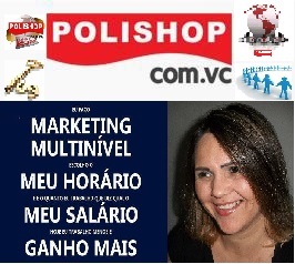 Empreendedora POLISHOP
O seu futuro é VOCÊ quem constrói!
Seja um empreendedor Polishop!
Mude sua vida AGORA... Venha fazer parte desta Fantástica Empresa...