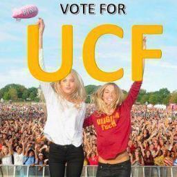 #UCFPinkParty We. like. to party. We like--We like to party.