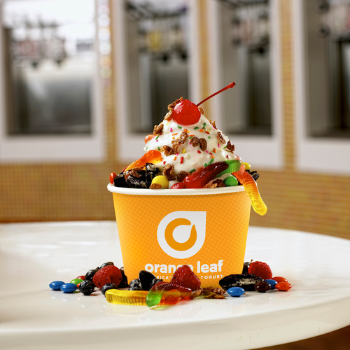 Self-serve frozen yogurt at its finest!! 16 amazing flavors to mix & match as well as tons of toppings :)