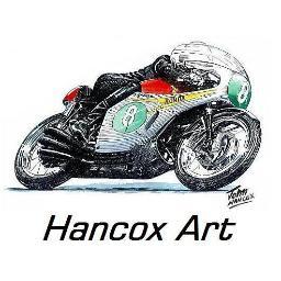 The official site for artist and life-long motorcycle fanatic John Hancox.