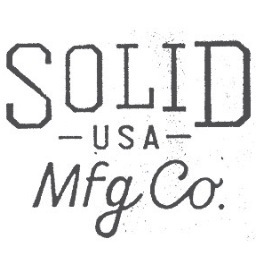 Solid Manufacturing Co. is a Minneapolis based home and leather goods company. We proudly design and manufacture all of our products here in the United States.