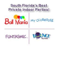 Four private all-inclusive children's indoor party places with unique themes and activities for babies, toddlers, teens and adults. Reach Us At: (786) 220-7025