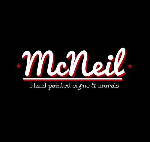 McNeil Signs creates hand painted signs & murals. We can paint any design on any scale or surface!