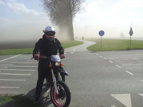 Rieju RR Biker :D / Deltion / Living the beer life =D