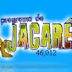 Este é o Twitter do programa do jacaré que vai ao ar das 5 as 6 da tarde todos os dias pela NGT CANAL 48 UHF.