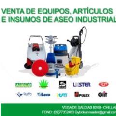 Empresa de Chillan dedicada a la venta de Equipos, Artículos e Insumos de Aseo Industrial.
